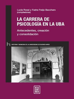 cover image of La carrera de Psicología en la UBA